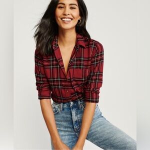 Abercrombie & Fitch soft A&F FLANNEL